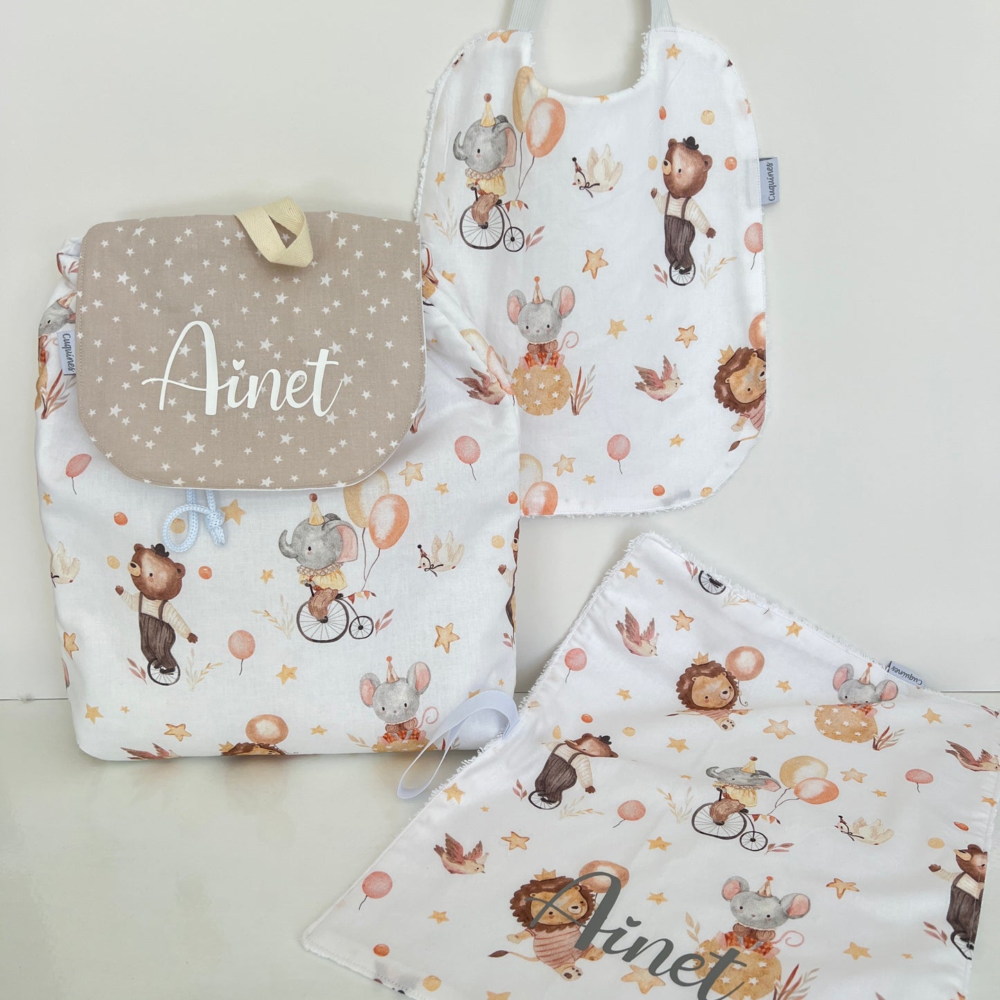 Pack Cuquicole: 3 piezas- Circo