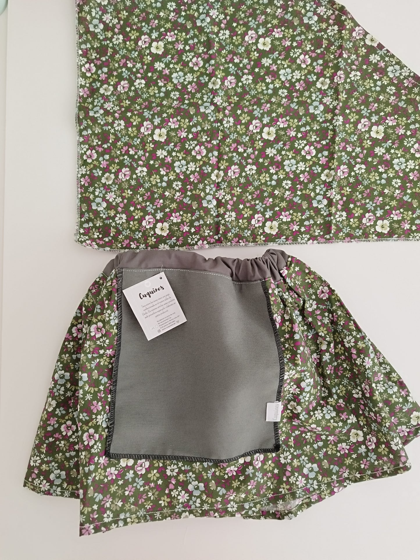 Falda de castañera con pañoleta