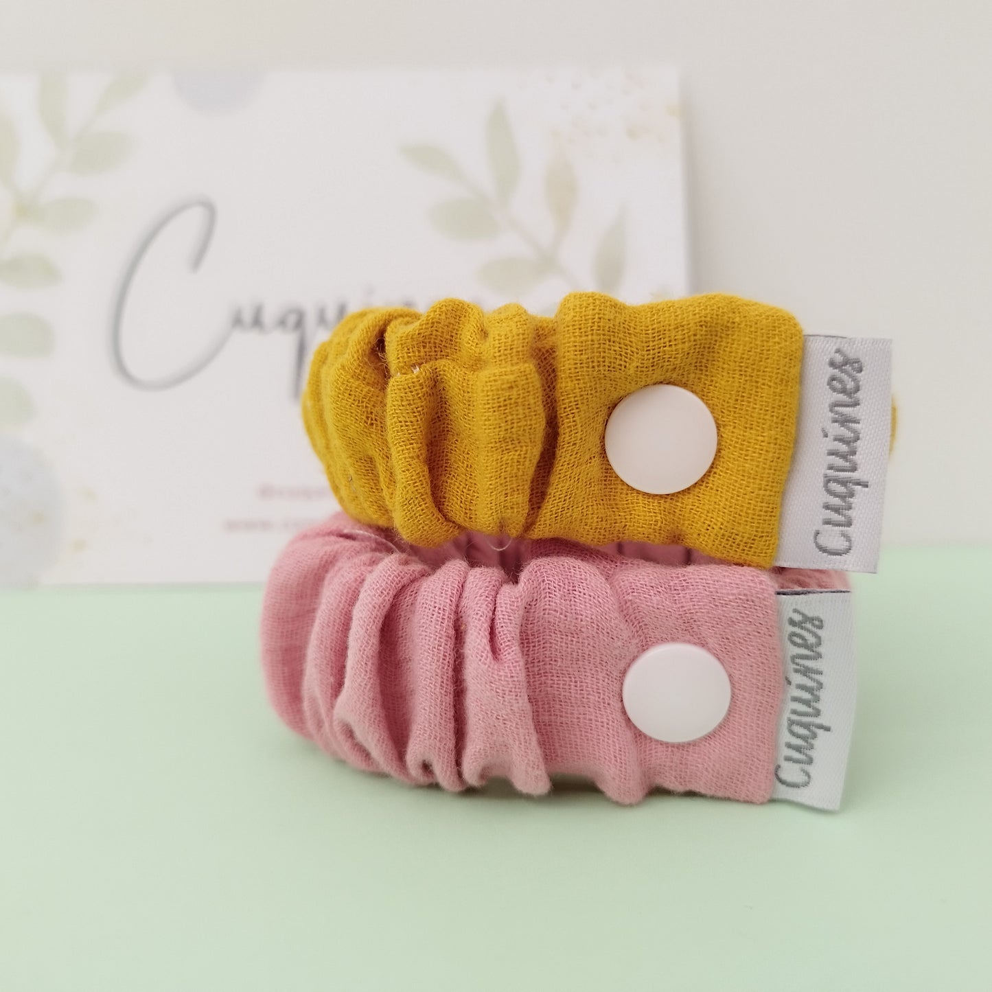 Pack 2 Pulseras de Lactancia de Muselina