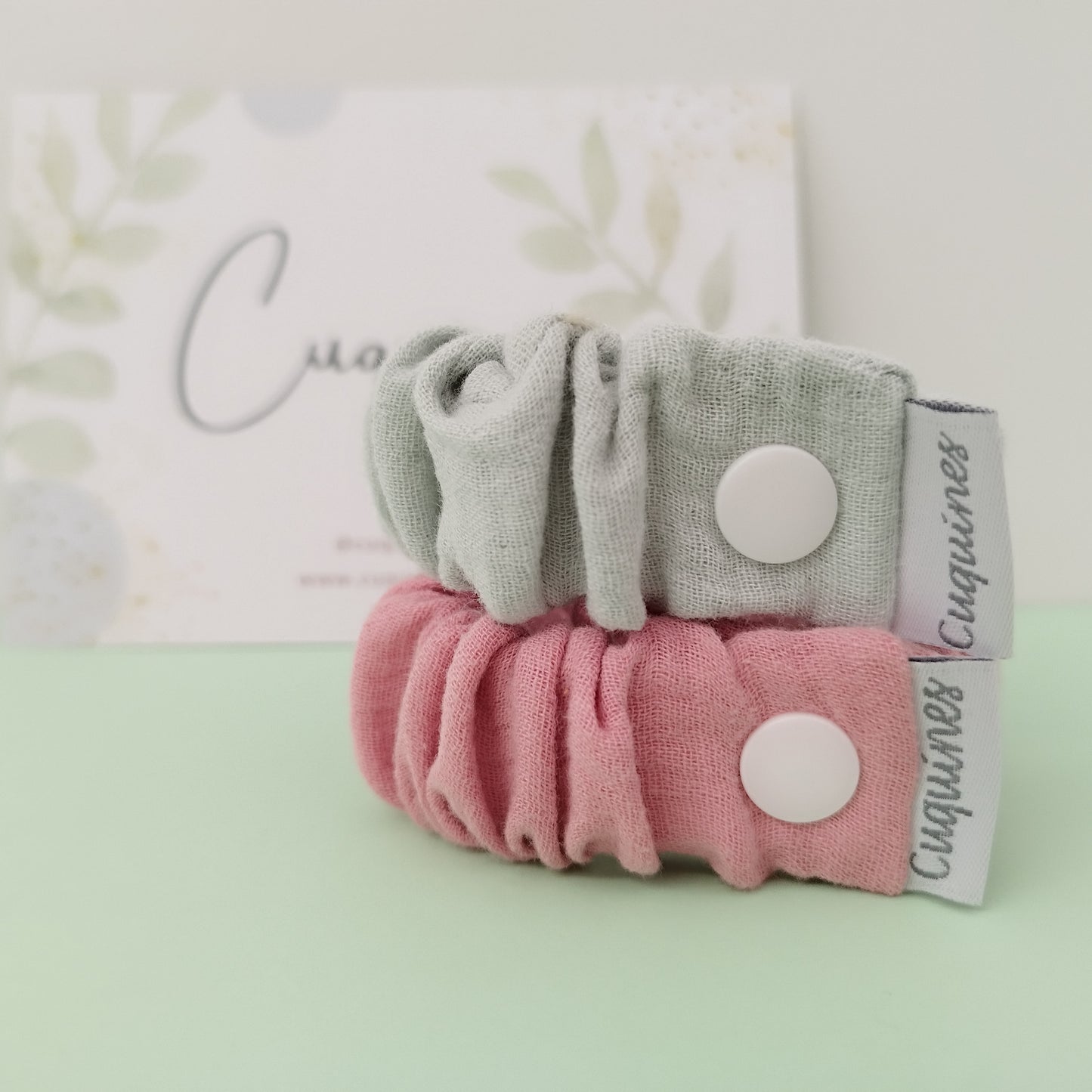 Pack 2 Pulseras de Lactancia de Muselina