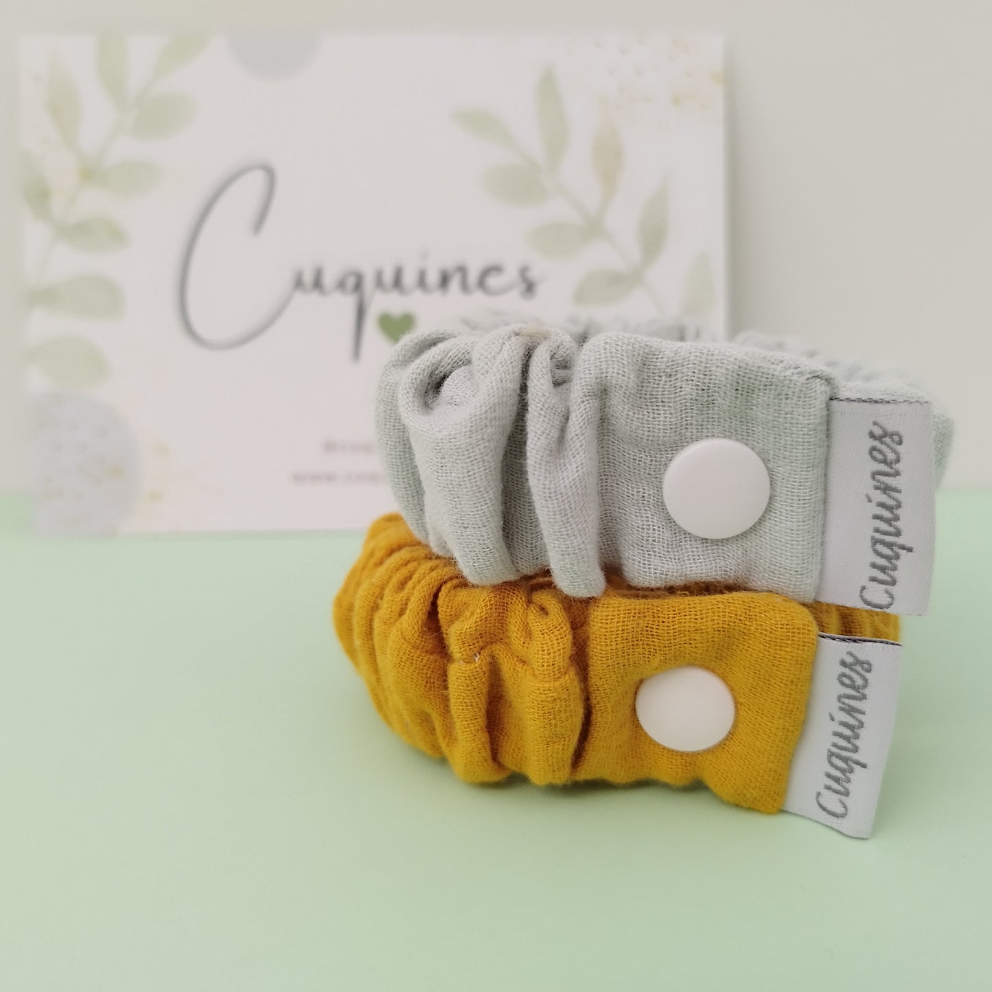 Pack 2 Pulseras de Lactancia de Muselina