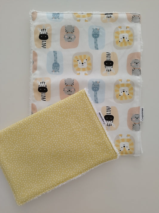 Pack 2 toallitas de bebé de rizo Friends